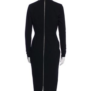 ALEX PERRY MASON-STRETCH TURTLENECK DRESS
